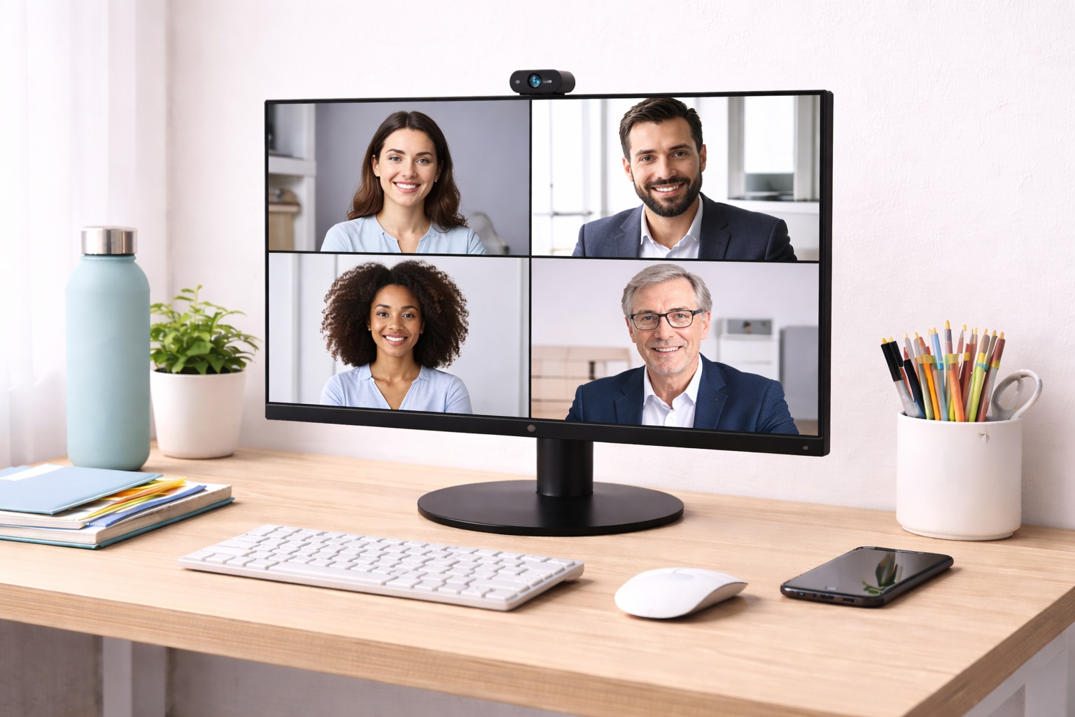 Best Monitor for Video Calls in 2026: Be Seen and See Everyone Clearly
